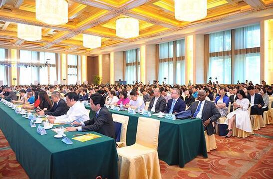 丽福健吕万亮出席华商组织合作峰会
